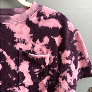 Teddy Fresh Acid Wash Velour Short-sleeve Shirt